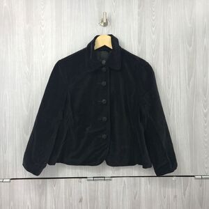 Lucky Brand Dungaree of America Black Velvet Jacket‎ Blazer Women's Medium
